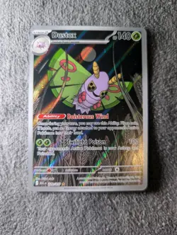 Dustox 220/217 Illustration Rare Ascended Heroes Pokemon Card Mint Condition - Image 1