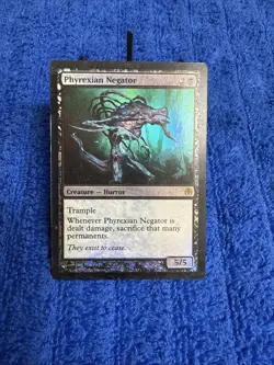 1x Phyrexian Negator - Foil Light Play, English Duel Decks: Phyrexia vs the Coal - Image 1