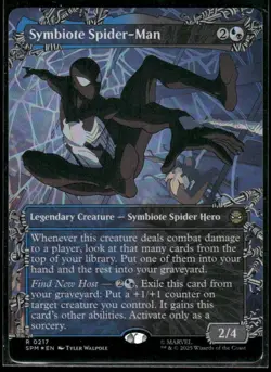 Symbiote Spider-Man (Borderless) Marvel's Spider-Man Foil - Image 1