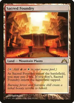 Sacred Foundry Gatecrash LP MTG - Image 1