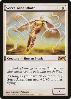 Serra Ascendant Magic 2011 LP MTG - Image 1