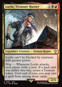 Locke, Treasure Hunter FIC NM MTG - Image 1