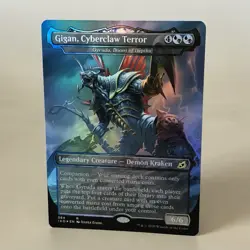 MTG Gigan, Cyberclaw Terror - Foil - IKO NM - Image 1