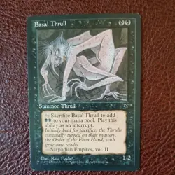 Fallen Empires Basal Thrull (A) MTG Magic the Gathering Near Mint 21-170 - Image 1