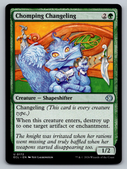 Chomping Changeling U 0172 Lorwyn Eclipsed Regular - Image 1