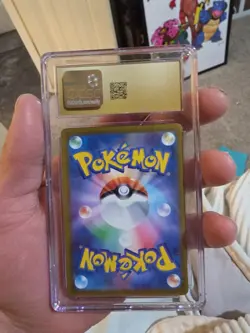 CGC 10 Pristine Cleffa Reverse Holo 077/190 Shiny Treasure ex sv4a Pokemon Card - Image 2