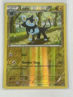 Luxio #45/122 XY - BREAKpoint Pokemon tcg REVERSE HOLO - Image 1