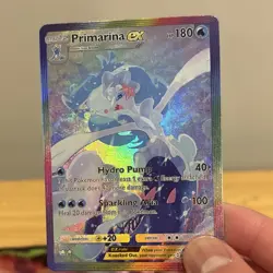 Beautiful Custom Primarina Pokemon Card TCG Pocket - Image 1