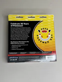 Pokemon TCG: Pokemon Day 2026 30th Anniversary Collection Box New & Sealed - Image 2