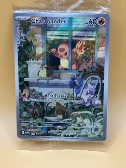 Pokemon TCG Obsidian Flames Charmander #044 Black Star Promo - Image 2