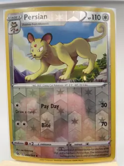 Persian Reverse Holo (200/264) - Fusion Strike - Pokemon TCG - NM - Image 2