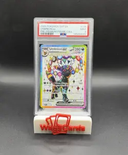 2025 Pokemon SV Black Star Promo Umbreon ex #176 PSA 9 - Image 1
