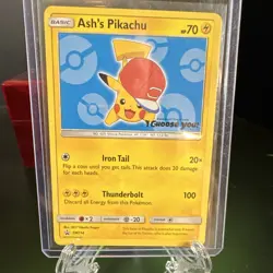 Pokemon Ash's Pikachu Promo SM114 2017 Pikachu Project Regular 2017 - Image 1