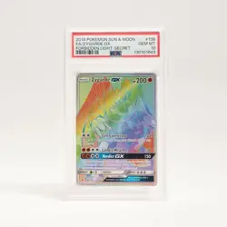 2018 Pokemon SM Forbidden Light #136 Zygarde GX Secret Rare PSA 10 - Image 1