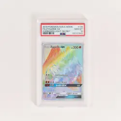 2018 Pokemon SM Forbidden Light #136 Zygarde GX Secret Rare PSA 10 - Image 3