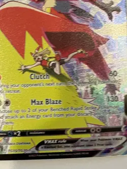 Pokemon TCG English Card Silver Tempest Trainer Gallery Blaziken VMAX TG15/TG30 - Image 2
