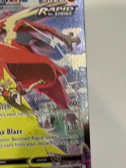 Pokemon TCG English Card Silver Tempest Trainer Gallery Blaziken VMAX TG15/TG30 - Image 3