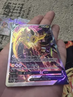 Pokemon Jolteon V SWSH183 Sword & Shield Promo Full Art Holo Card 190HP - Image 3