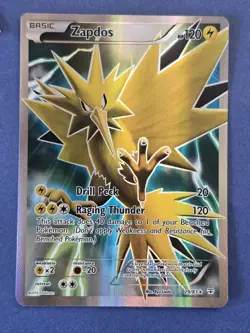 Pokemon TCG Zapdos 29/83 XY Generations Full Art Ultra Rare 2016 LP (S1C97) - Image 1