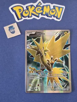 Pokemon TCG Zapdos 29/83 XY Generations Full Art Ultra Rare 2016 LP (S1C97) - Image 2
