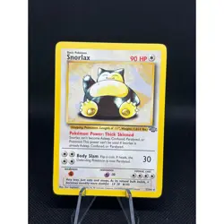 Pokemon TCG Snorlax 27/64 Jungle Vintage 1999 WOTC Rare - LP - Image 1