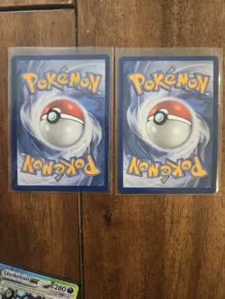Pokemon TCG Umbreon EX 176 & Espeon EX 175 Black Star Promos Full Art NM Holo - Image 2