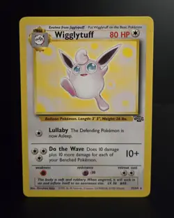 Pokemon TCG - WIGGLYTUFF - 32/64 - RARE - UNLIMITED - JUNGLE (1999) - WOTC - LP - Image 1