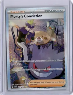 Morty's Conviction 2021 Fusion Strike #211/192 Pokemon Full Art - Image 1