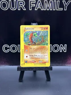 Pokemon TCG Sudowoodo Holo eReader Swirl Aquapolis H24/H32 - Image 1