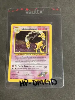Sabrina's Alakazam 16/132 Pokemon Gym Challenge Holo HP-DMGD - Image 1
