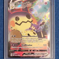 Pokemon TCG - Mimikyu VMAX TG17/TG30 Ultra Rare Full Art Holo - Brilliant Stars - Image 1