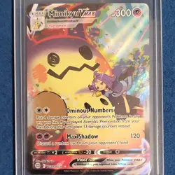 Pokemon TCG - Mimikyu VMAX TG17/TG30 Ultra Rare Full Art Holo - Brilliant Stars - Image 3