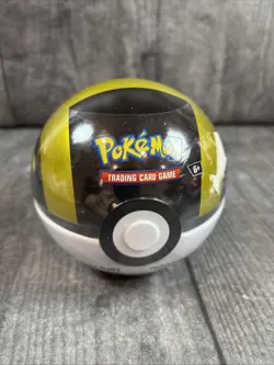 Pokemon TCG Ultra Ball Tin Sealed 3 Booster Packs & Coin 2023 TCG (READ) - Image 1