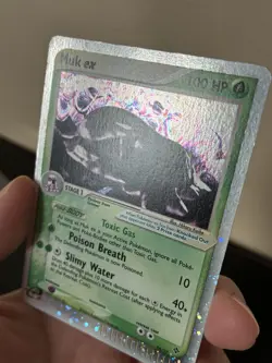 Muk ex 96/97 Dragon Holo Ultra Rare Pokemon TCG Nintendo vintage LP - Image 3