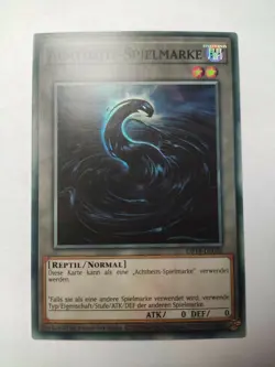 Achtheits-Spielmarke OP18-DE026 Super Rare near mint deutsch Yu-Gi-Oh! Karte D - Image 1