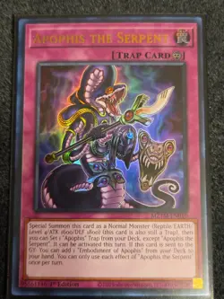 Yugioh! Apophis the Serpent - MZTM-EN010 - Ultra Rare - 1st Edition Near Mint, E - Image 1