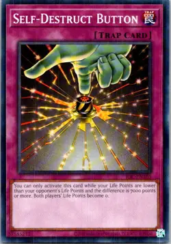 Self-Destruct Button IOC-EN105 Yu-Gi-Oh! Near Mint 25th - Image 1