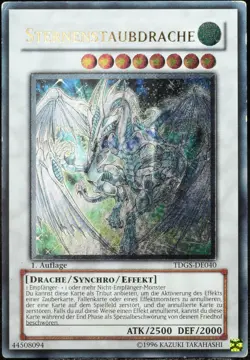 Yu-Gi-Oh! Sternenstaubdrache TDGS-DE040 1.Edition Ultimate Rare [PO] | DE 2008 - Image 1