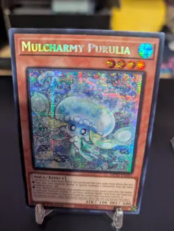 Yugioh Mulcharmy Purulia MP25-EN085 Prismatic Secret Rare 1st Edition NM - Image 1