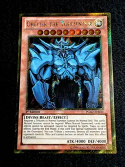 🔥YUGIOH • OBELISK THE TORMENTOR • SECRET RARE • 1st • PGLD-EN030 • NM 🔥 - Image 2