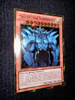 🔥YUGIOH • OBELISK THE TORMENTOR • SECRET RARE • 1st • PGLD-EN030 • NM 🔥 - Image 4