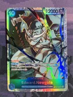Edward.Newgate OP13-042 SR One Piece Carrying On His Will Foil Near Mint NM - Image 1