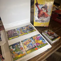 One Piece ST-29 Egghead Starter Deck + 6 Bonus Pack Cards - Image 1