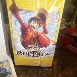 One Piece ST-29 Egghead Starter Deck + 6 Bonus Pack Cards - Image 4