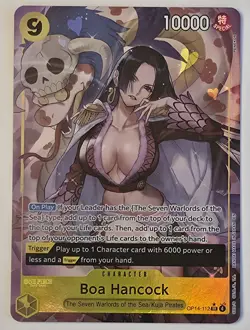 Boa Hancock - (Alternate Art) SR The Azure Sea's Seven OP14-112 NM One Piece - Image 1