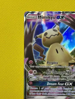Pokemon TCG Mimikyu GX 149/214 Sm-Lost Thunder Holo Card - Image 2