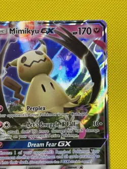 Pokemon TCG Mimikyu GX 149/214 Sm-Lost Thunder Holo Card - Image 3