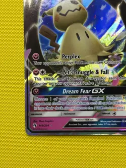 Pokemon TCG Mimikyu GX 149/214 Sm-Lost Thunder Holo Card - Image 5