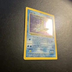 Lapras 10/62 Fossil Unlimited Pokemon Card Holo Rare Lightly Played LP - Image 3