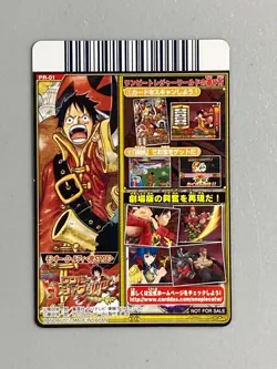 Straw Hat Crew - PR-01 - One Piece Treasure World Card Japanese - Image 2